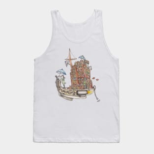 Library Boat Tank Top